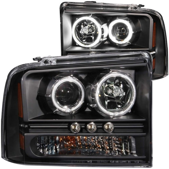 Anzo 111117 Led Projector Headlight for 05-07 Ford F-250/350/450/550 Super Duty 111117