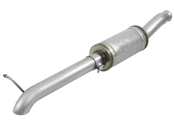 aFe Rock Duster 3in 409 SS Cat-Back Turn-Down Exhaust 2018+ Jeep Wrangler (JL) V 49-48068