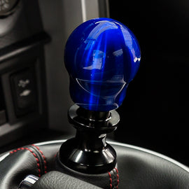 Raceseng Contour Shift Knob (No Engraving) 1/2in.-20 Adapter - Blue Translucent 08231BLT-0801X-0811055