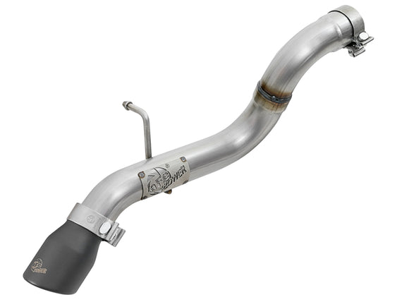 aFe MACH Force-Xp Axle-Back Exhaust System w/Black Tip 18-20 Jeep Wrangler L4-2.0T / V6-3.6L 49-48070-1B