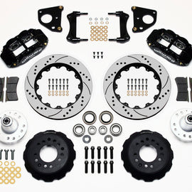 Wilwood Narrow Superlite 6R Front Hub Kit 14.00in Drilled 62-72 CDP B & E Body-Drum 140-10816-D
