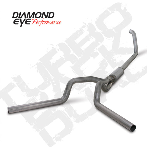 Diamond Eye KIT 4in TB DUAL SS: 00-03 FORD 7.3L F250/F350 K4320S