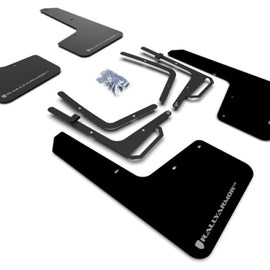 Rally Armor 17-20 Ford F-150 Raptor Black UR Mud Flap w/ Silver Logo MF53-UR-BLK/SIL