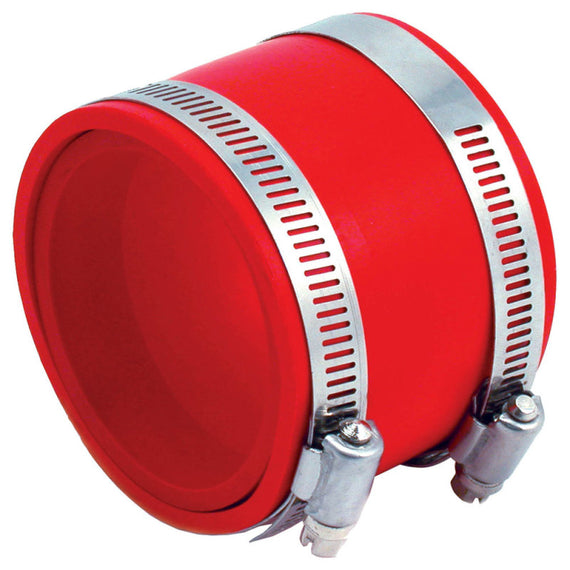 Spectre Coupler 3in. (PVC) w/Insert - Red 8772