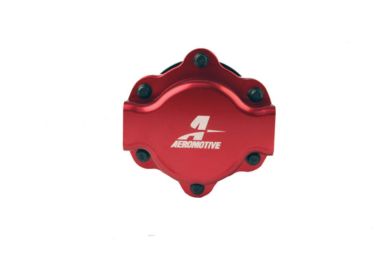Aeromotive Universal Billet Aluminum Hex Drive Fuel Pump Red Anodized 11107 11107