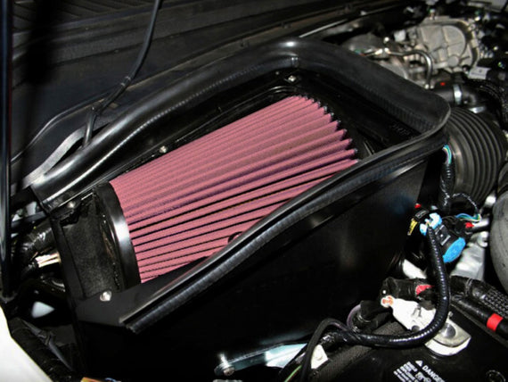 Airaid 08-10 Ford F-250/350 6.4L Power Stroke DSL MXP Intake System w/o Tube (Oiled / Red Media) 400-214-1