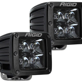 Rigid Industries D-Series Midnight Edition - Spot - Set of 2 202213BLK