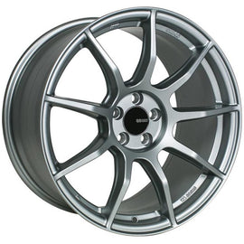 Enkei TS9 17x8 5x112 45mm Offset 72.6mm Bore Grey Wheel 492-780-4445GR