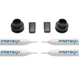 Fabtech 14-18 Ram 2500 4WD 2.5in Coil Spcr Kit w/Perf Shks K3060