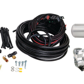 Air Lift Performance 3P (1/4 Air Line 5 Gal  Raw Aluminum Tank VIAIR 444C Comp) 27683