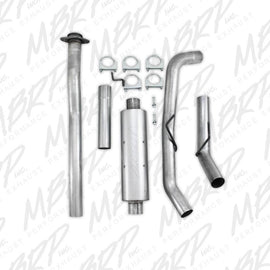 MBRP SINGLE SIDE 3IN CAT BACK EXHAUST SYSTEM FOR 2011-2014 FORD F150 ECOBOOST S5236P