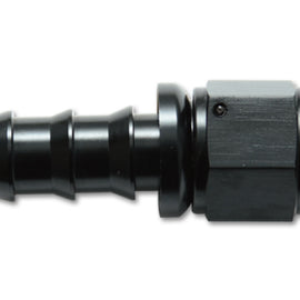 Vibrant -12AN Push-On Straight Hose End Fitting - Aluminum 22012