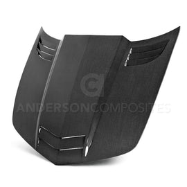 Anderson Composites 10-13 Chevy Camaro TT-Style Carbon Fiber Hood AC-HD1011CHCAM-TT