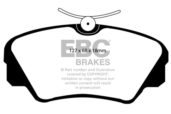 EBC 97-01 Cadillac Catera 3.0 Ultimax2 Front Brake Pads UD720