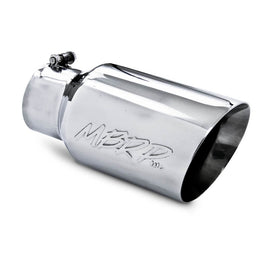 MBRP 12" STAINLESS STEEL EXHAUST TIP 4" INLET 6" OUTLET DUAL WALL ANGLED T5072 T5072