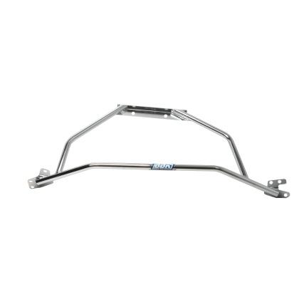 BBK 94-04 Mustang V6 GT Tubular Strut Tower Brace - Polished Chrome Finish 25160