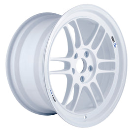 Enkei RPF1 18x9.5 5x114.3 38mm Offset 73mm Center Bore Vanquish White Wheel (Special Order/ MOQ 40*) 3798956538WP