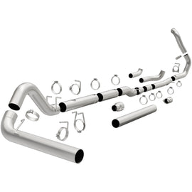 MagnaFlow Sys T/B 99-03 Ford F-250/F-350 7.3L 5in SS Single Exit Custom Builder Pipe Kit 17879