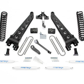 Fabtech 08-16 Ford F250 4WD 6in Rad Arm Sys w/Coils & Perf Shks K2119