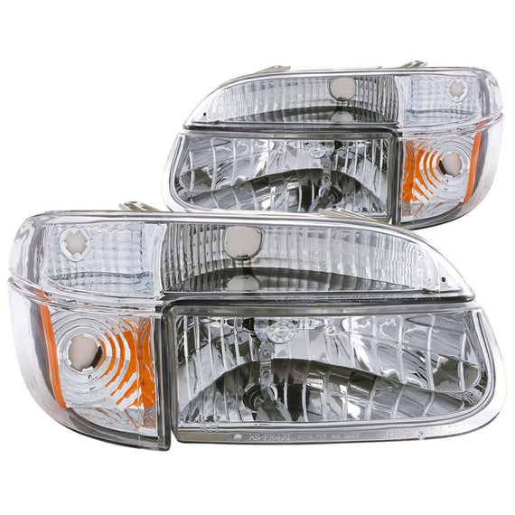 ANZO USA 111040 Crystal Clear Headlight Assembly 111040