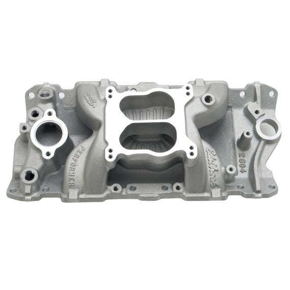 Edelbrock Intake Manifold Performer Air-Gap S/B Chevy 87-95 STD Flange/Sprdbore 2604