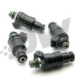 DeatschWerks Set of 4 1200cc Low Impedance Injectors for Mitsubishi Eclipse (DSM) 4G63T 95-99 and EVO 8/9 4G63T 03-06