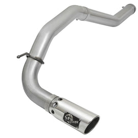 aFe LARGE Bore HD Exhausts 4in DPF-Back SS-409 2016 Nissan Titan XD V8-5.0L CC/SB (td) 49-46113-P