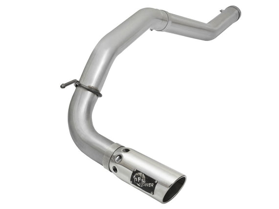 aFe LARGE Bore HD Exhausts 4in DPF-Back SS-409 2016 Nissan Titan XD V8-5.0L CC/SB (td) 49-46113-P