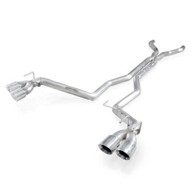 Stainless Works 2012-15 Camaro ZL1 6.2L 3in Catback Dual Chambered Exhaust X-Pipe Resonator Deletes CA12CB-LMF