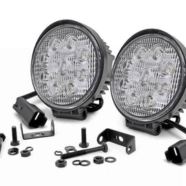 Rough Country 4-inch LED Round Lights (Pair)