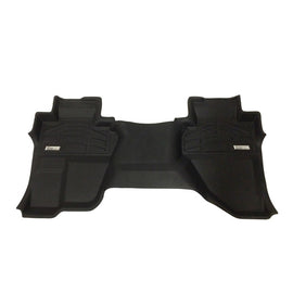 Westin 2014-2018 Chevy Silverado 1500 Dbl Cab Wade Sure-Fit Floor Liners 2nd Row - Black 72-114058