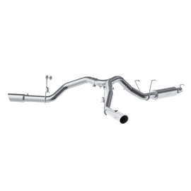 MBRP 14-16 Ram 2500 6.4L 4in AL Dual Side Split Outlet Cat Back Exhaust S5151AL