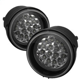 Spyder Auto LED Fog Lights w/Switch - Clear For Charger/Patriot & More - 5015563 5015563