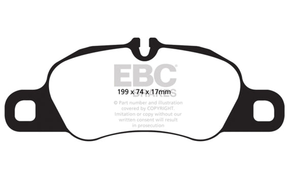 EBC Brakes DP42057R Yellowstuff Street And Track Brake Pads DP42057R