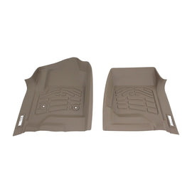 Westin 2014-2018 Chevrolet/GMC/Cadillac Silverado/Sierra 1500 Wade Sure-Fit Floor Liners Front - Tan 72-130052