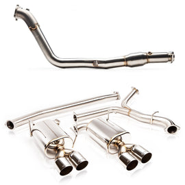 COBB 3 INCH TURBO-BACK EXHAUST SYSTEM W/CAT  for 11-14 SUBARU IMPREZA WRX/STI