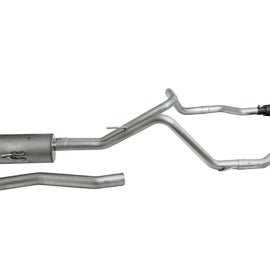 617410B Gibson Performance 617410B Black Elite Cat Back Dual Split Exhaust 617410B