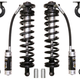 For Ford F-350 Super Duty 05-15 ICON 4"-5.5" Front Lift Coilovers w Brackets 61721C