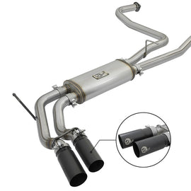aFe 49-46126-B 2-1 Cat-Back Exhaust System System for 16-18 Nissan Titan XD 5.6L 49-46126-B