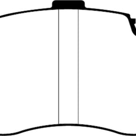 EBC for 2015+ BMW X5M 4.4 Twin Turbo (F85) Redstuff Front Brake Pads - ebcDP3237 DP32370C