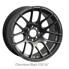 XXR 530 17x7 4x100/4x114.3 +35 Chromium Black Wheel/Rim 53077082N