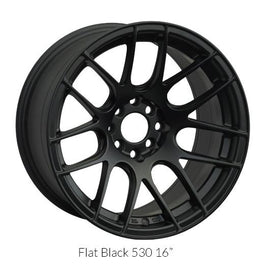 XXR 530 16x8 4x100/4x114.3 +20 Flat Black Wheel/Rim 53068082