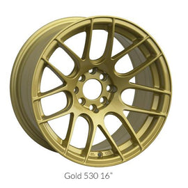 XXR 530 15x8 4x100/4x114.3 +20 Gold Wheel/Rim 53058087