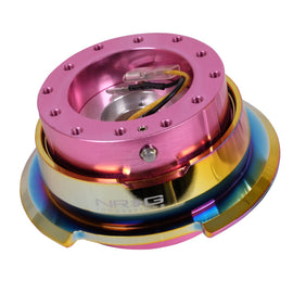 NRG Quick Release Gen 2.8 - Pink Body / Neochrome Ring SRK-280PK-MC