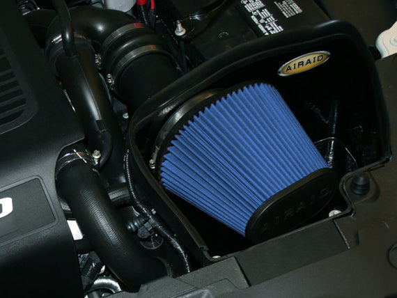 AIRAID 10-17 Taurus SHO / 10-19 Flex & MKT 3.5L Turbo MXP Intake Tube Dry Blue 453-260