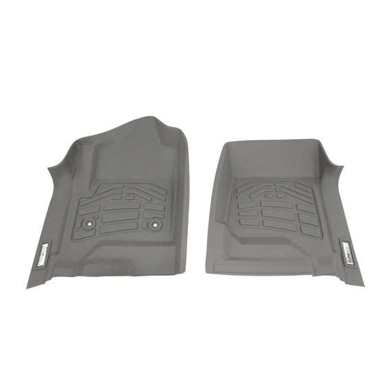 Westin 2014-2018 Chevy/GMC/Cadillac Silv/Sierra 1500 Wade Sure-Fit Floor Liners Front - Gray 72-120052