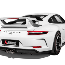 Akrapovic 2018 Porsche 911 GT3 (991.2) Slip-On Race Line (Titanium) w/o Tail Pipe Set S-PO/TI/8