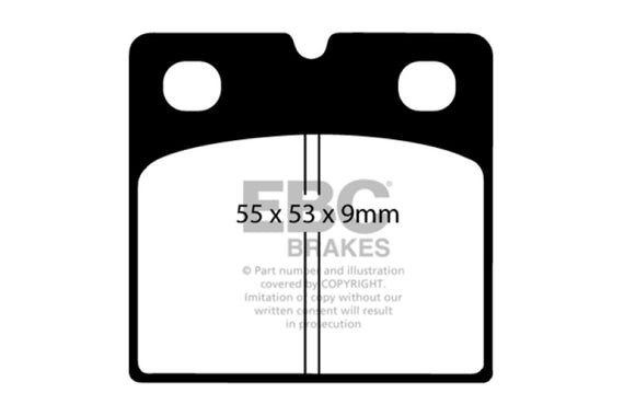 EBC Ultimax2 Rear Parking Brake Pads for 04-12 Aston Martin DB9 - UD971 UD971