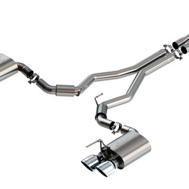 Borla 140837 2020 Ford Mustang GT500 5.2L ATAK CatBack Exhaust Chrome Tips 140837