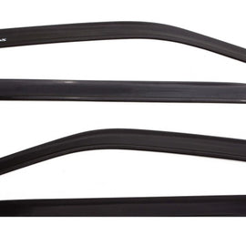 AVS 14-19 Toyota Corolla (Excl. Hatchback) Ventvisor Outside Mount Window Deflectors 4pc - Smoke 894071